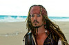 Johnny Deep interpreta il capitano Jack Sparrow