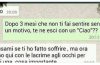 Un ragazzo dopo 2 anni che non sentiva una ragazza, le scrive su WhatsApp “Ciao”, la sua relazione è Top