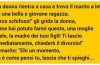 Trova il marito a letto con una ragazza, ma la difesa del marito è da Premio Oscar